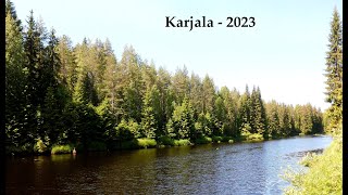 Karjala-2023. Бывшая дер. Кашкина, 2 серия. Верховья реки Важинки