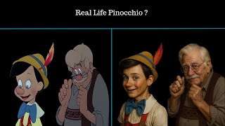 What If Pinocchio Characters Were Real? Ai Transformation