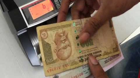 precision lnc43 currency counting machine with fake note detection