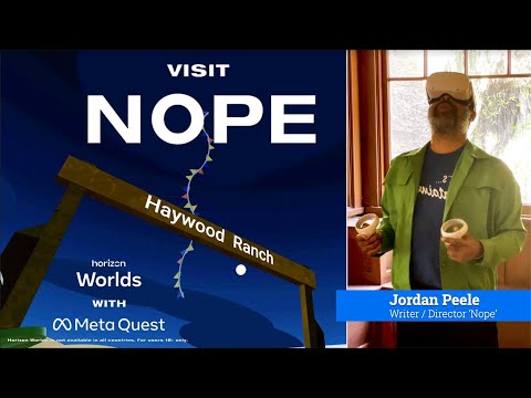 Jordan Peele Explores the NOPE Horizon World | Meta Quest