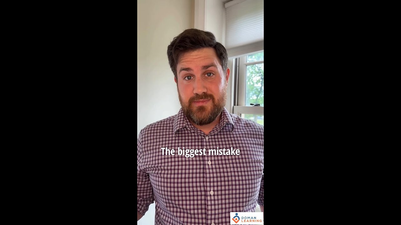 Biggest Mistake Parents Make During The Doman Reading Program