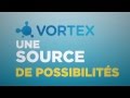 Vortex structures aquatiques vido corporatif