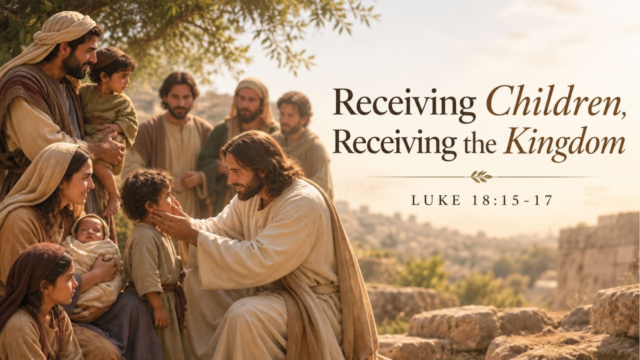 Receiving the Kingdom Luke 18:15-17