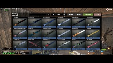 Skin Shop Rusty Rust Server