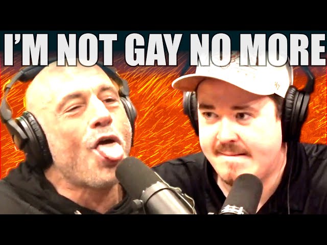 Shane Gillis Attempts To Not Be Gay And Fails Miserably W/ Joe Rogan class=