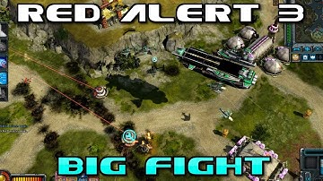 Red Alert 3 - Big Fight , using the upheaval 2 mod , Live w/Mad Animal