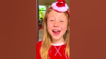 Nastya and dad are preparing Christmas decorations #Shorts