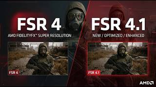 Leaked FSR 4.1 vs FSR 4 - Stalker 2 / Talos Principle 2 (9070 XT)