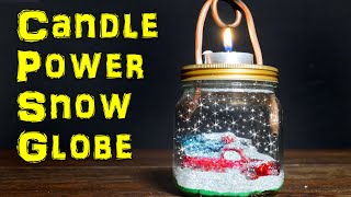 How to Make a Candle Powered Snow Globe