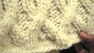 KNITFreedom - How to Knit Legwarmers - Cabled Legwarmer Pattern Overview