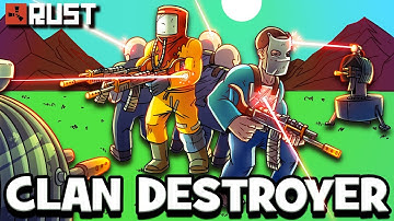 The CLAN DESTROYER Trap Base - Rust