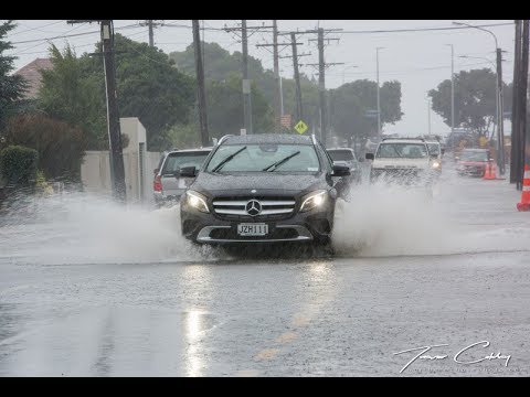 Dunedin, NZ Flooded and Battered by Former Tropical Cyclone Fehi