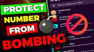 Protect Your Number From CALL &amp; SMS Bombing | Tagda Coder