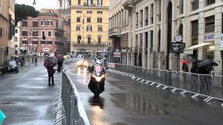 Maratona di Roma 2015 Disabili HandBike Largo di Torre Argentina