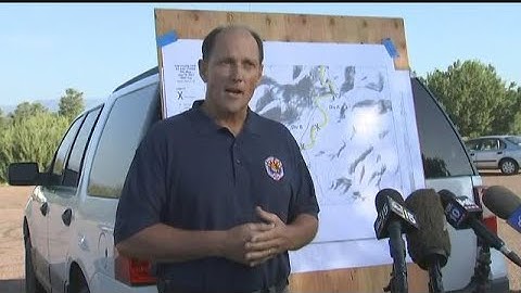 RAW VIDEO: Official briefing on deadly flash flood near Payson- July 18, 2017 | 7:30 a.m.