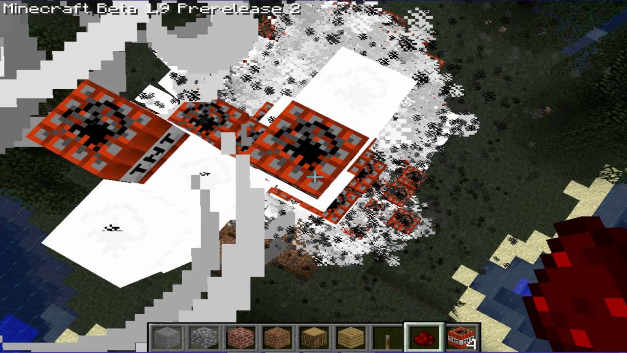 Minecraft TNT Explosion #1 - YouTube