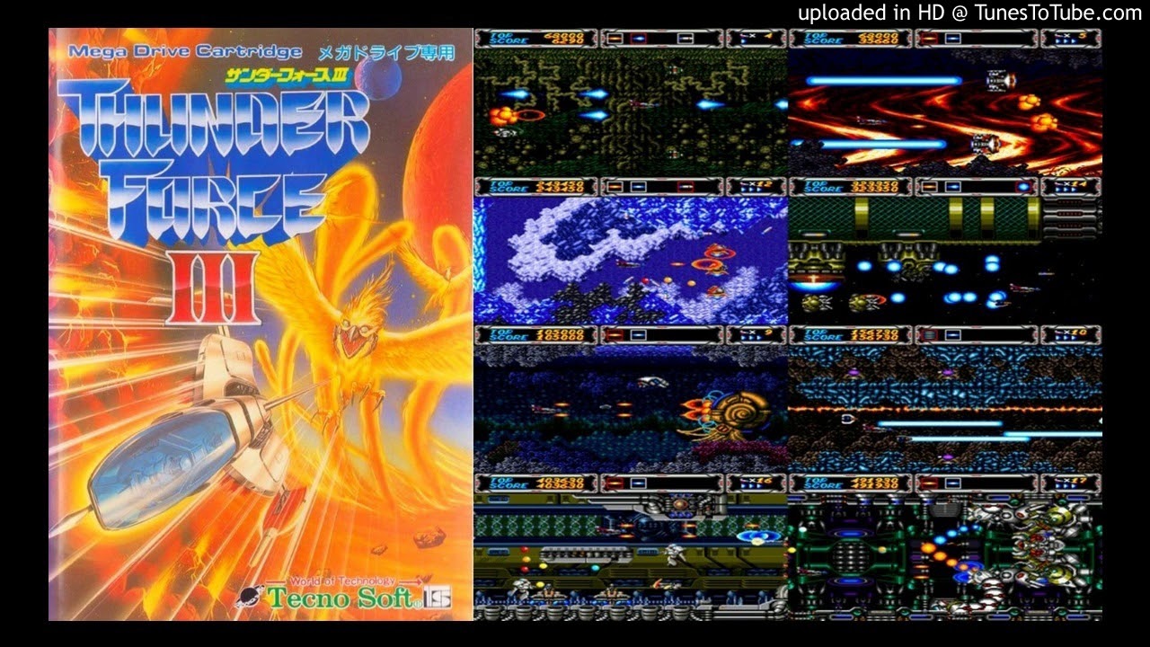 Thunder Force III 3 - Stage 4 Haides (Truth) Sega Mega Drive Genesis soundtrack