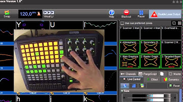 Pangolin Beyond mit Akai APC-40 ( chase instructions )