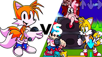 Fnf Character Test Tails song | Character Test - Gameplay VS My Playground | Tails fnf mod