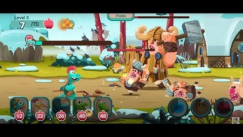 Dino Bash Travel Through Time - Island 8 - Level 6