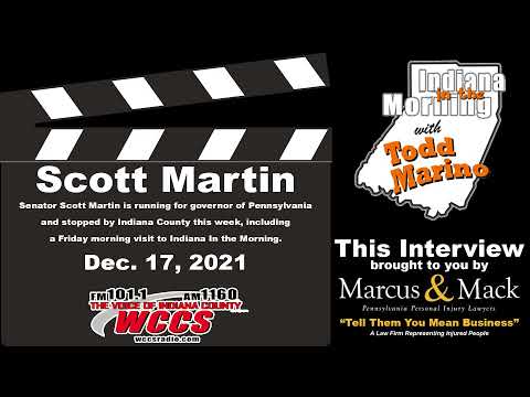 Indiana in the Morning Interview: Scott Martin (12-17-21)