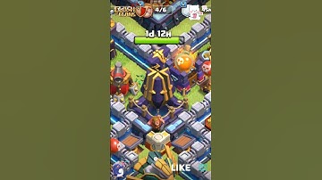 Coc Monolith Level Max #clashing #clashofclans #gaming #shorts #ytshorts #video #fyp #coc #supercell
