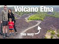 Siciliy  etna with tesla model y on the volcano mount etna  episode 3