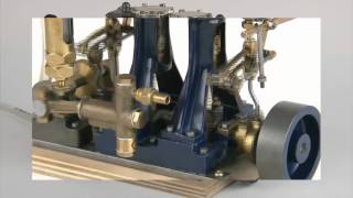 Stuart D10 Working Steam Engine with Reversing Gear and Water Pump