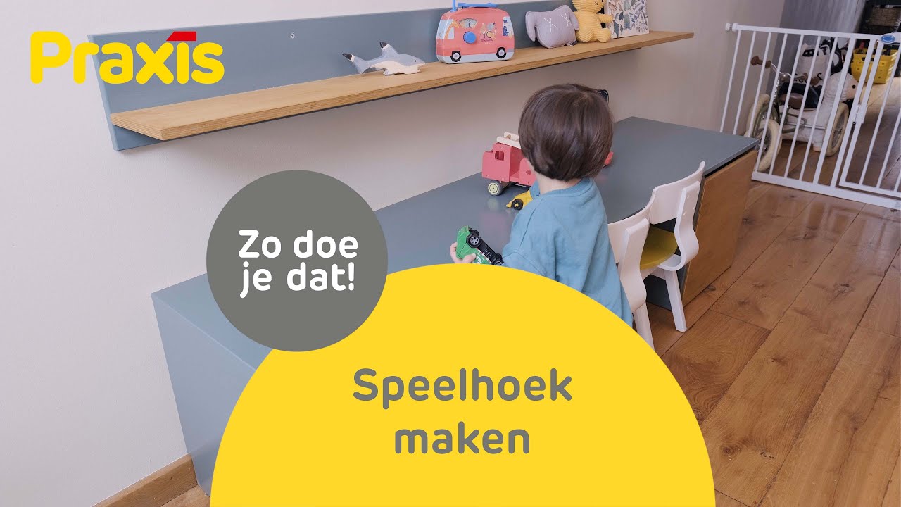 Speelhoek maken in de woonkamer