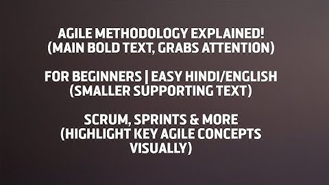 Agile in Software Engineering | Agile Methodology Explained for Beginners | Coding Theory Guru