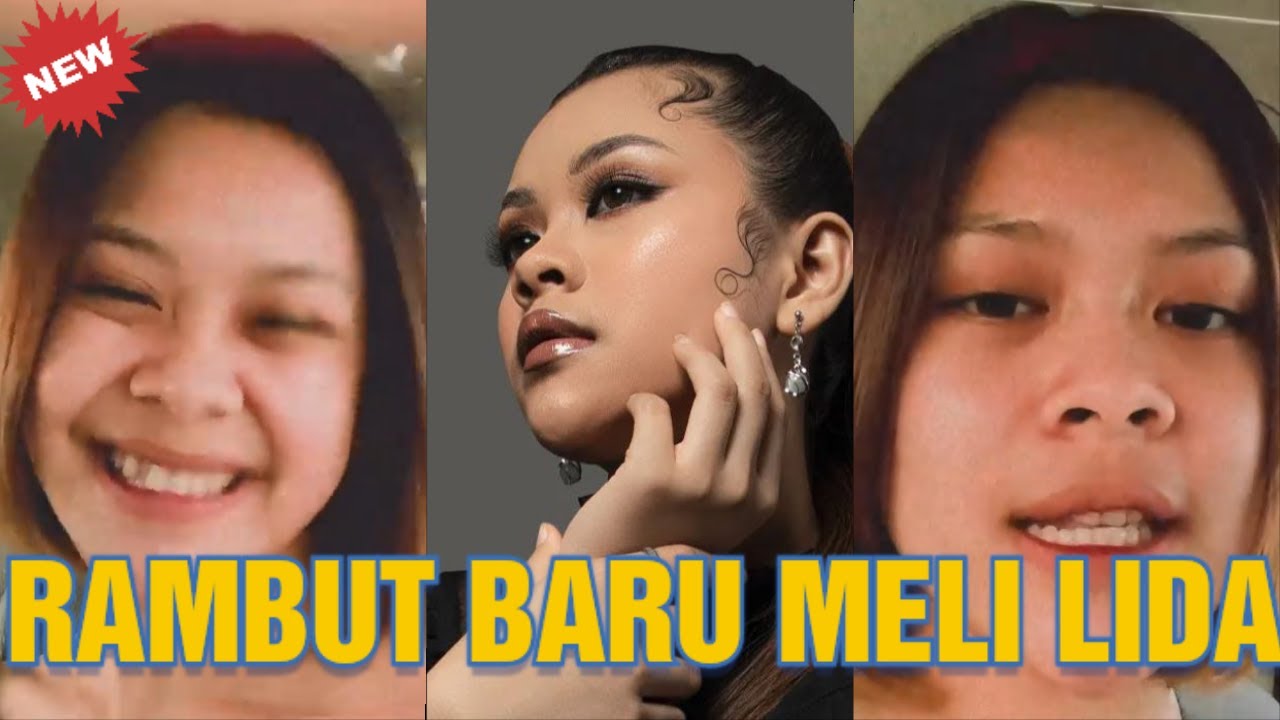 Gaya Rambut Meli Lida Terbaru