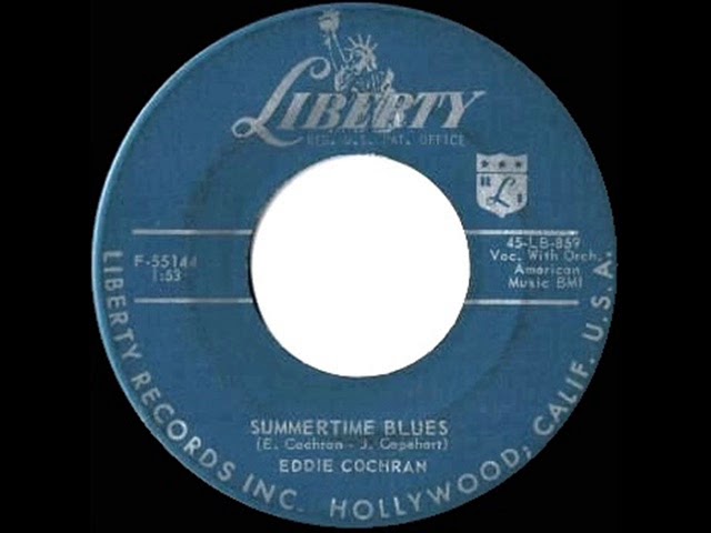 Eddie Cochran - Summertime Blues  1958