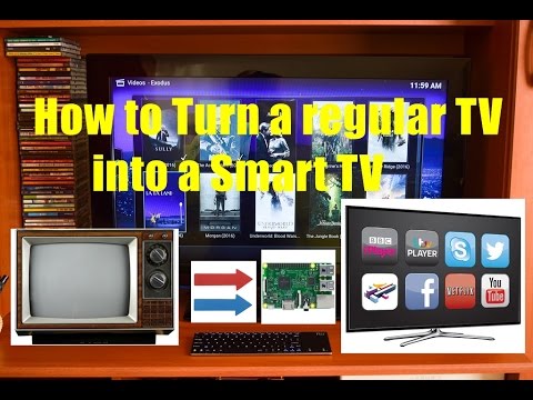 How do you turn a regular TV into a smart TV?