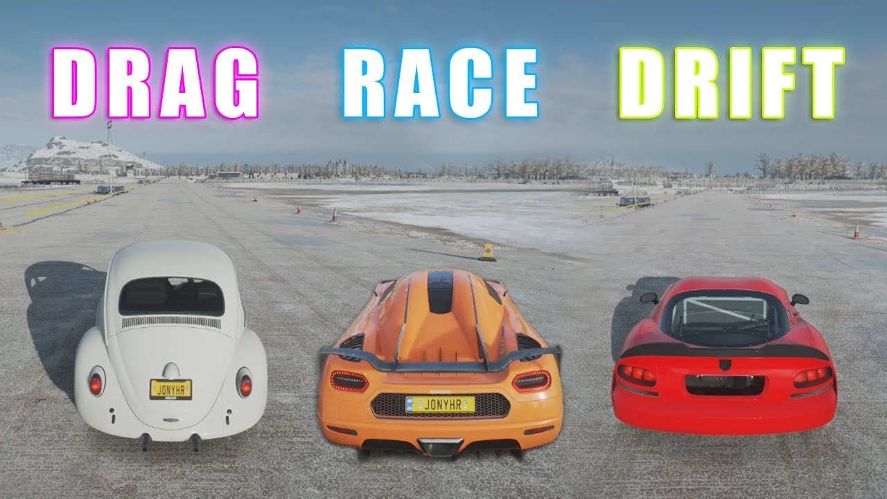 Forza Horizon 4 - Best Car Dragdriftrace - Youtube