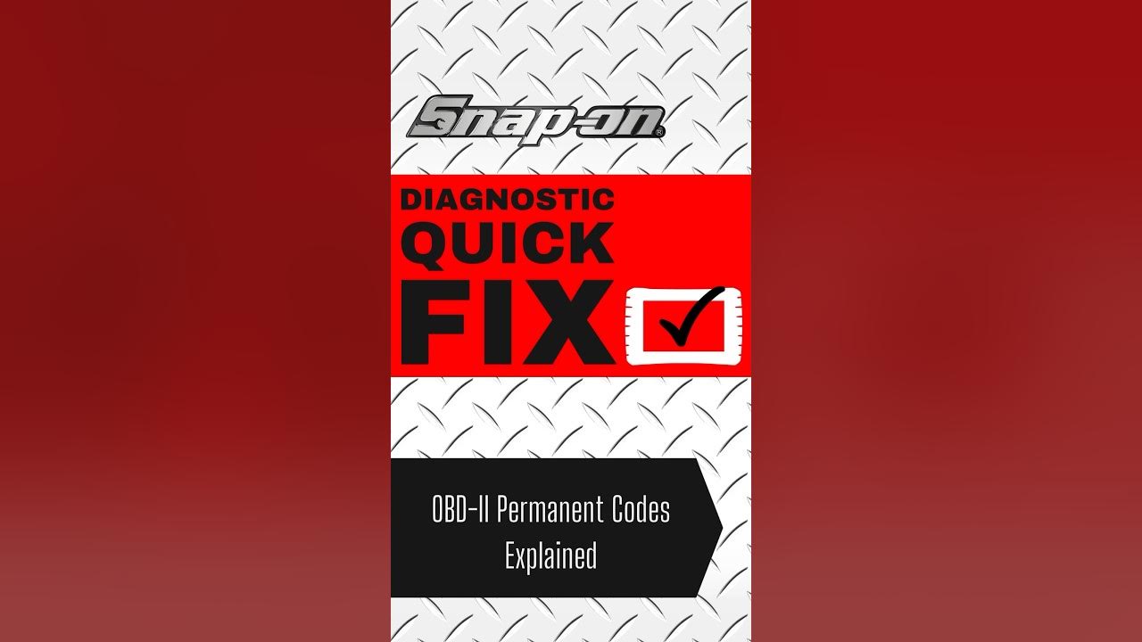 OBD-II Permanent Codes Explained - YouTube