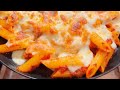 بيتزا المكرونه وصفة سهلة و سريعة من مطبخ مروة الشافعي 