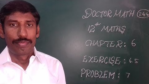 12TH MATH EX:6.5 PROB:7 CHAP:6 APPLICATIONS OF VECTOR ALGEBRA  TAMIL & ENGLISH REVISED