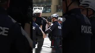 Hamas Supporter Arrested at TIFF Oct. 7 Doc ProtestI prefer this response
