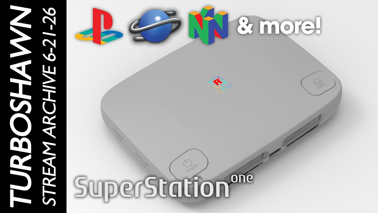 FULL STREAM] SuperStation one / MiSTer Testing! PS1, Saturn, N64