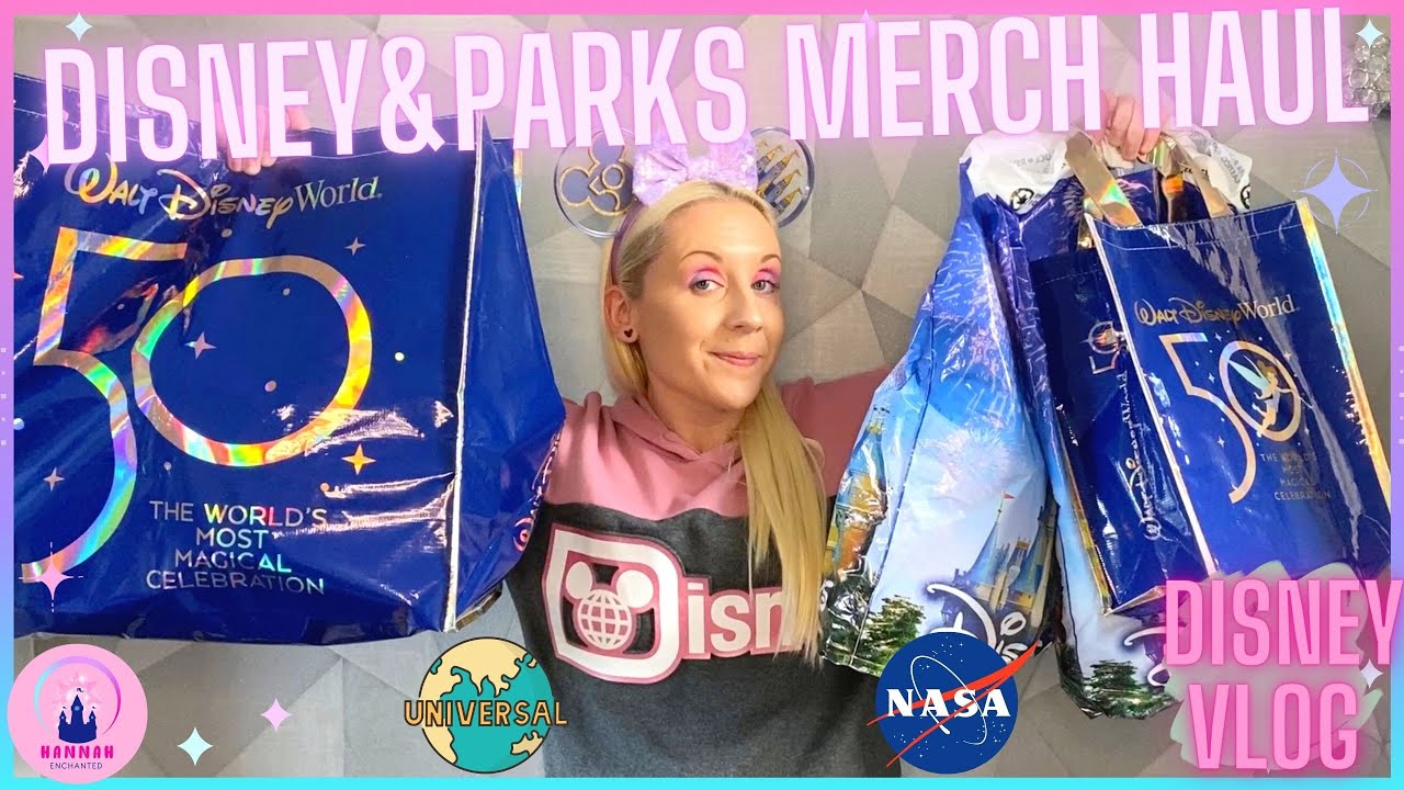 Walt Disney World Huge Haul May 2022 Merchandise Shop WDW 50th Anniversary Loungefly & Giveaway!
