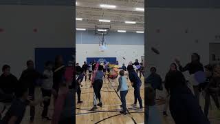 Ring of Fire at St Bernadette! #frisbee #discgolf #physedgames