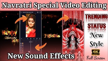 Navratri coming soon status video editing alight motion | new durga puja status video editing 4k