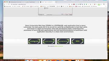 thực hành bảo mật web với dvwa trên mac phần 2 - cài đặt dvwa trên macbook