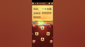 Word Connect Puzzle Level 82 Walkthrough [Bonus Words & Answers] #shorts