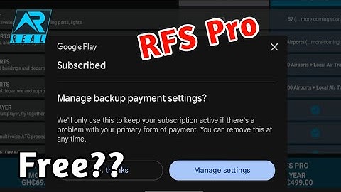 How To Get RFS Pro - For Free????
