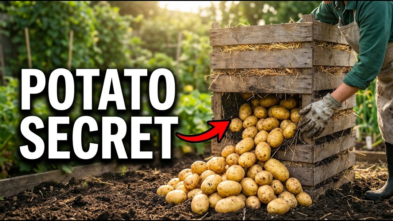 Why Amish Families Never Buy Potatoes — The One 'Stack' Method Seed Companies Hate