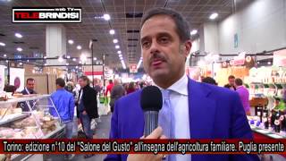 Torino: edizione n°10 del ''Salone del Gusto'' all'insegna di agricoltura familiare. Puglia presente