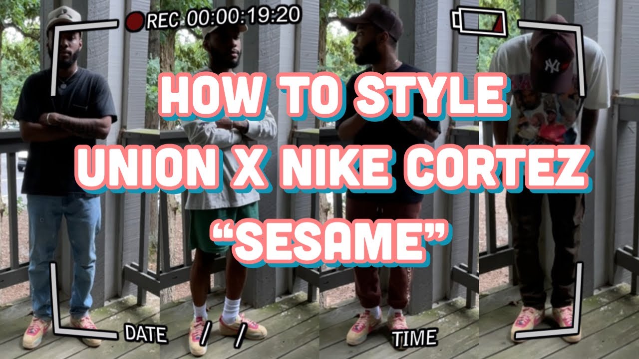 HOW TO STYLE: Union X Nike Cortez “Sesame” - YouTube