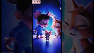 He Became a Mouse… Now This Happened 🐭😱 | Cartoon Short#shorts