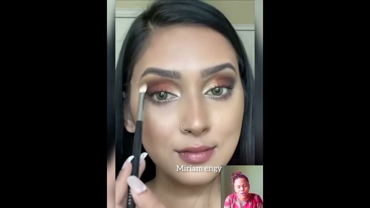 All glittering eyeshadow 